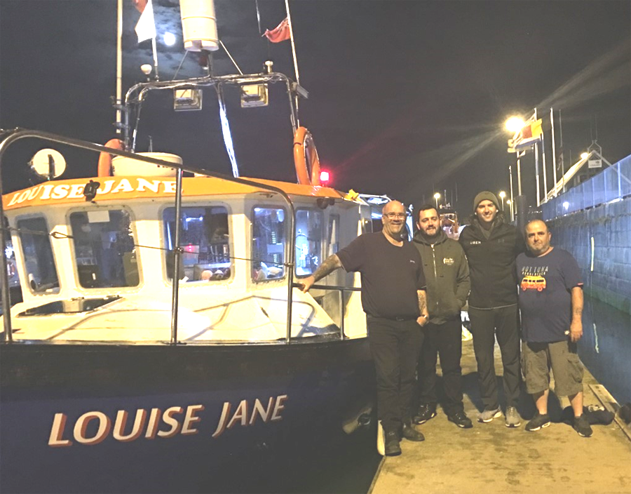 English Channel swim 12